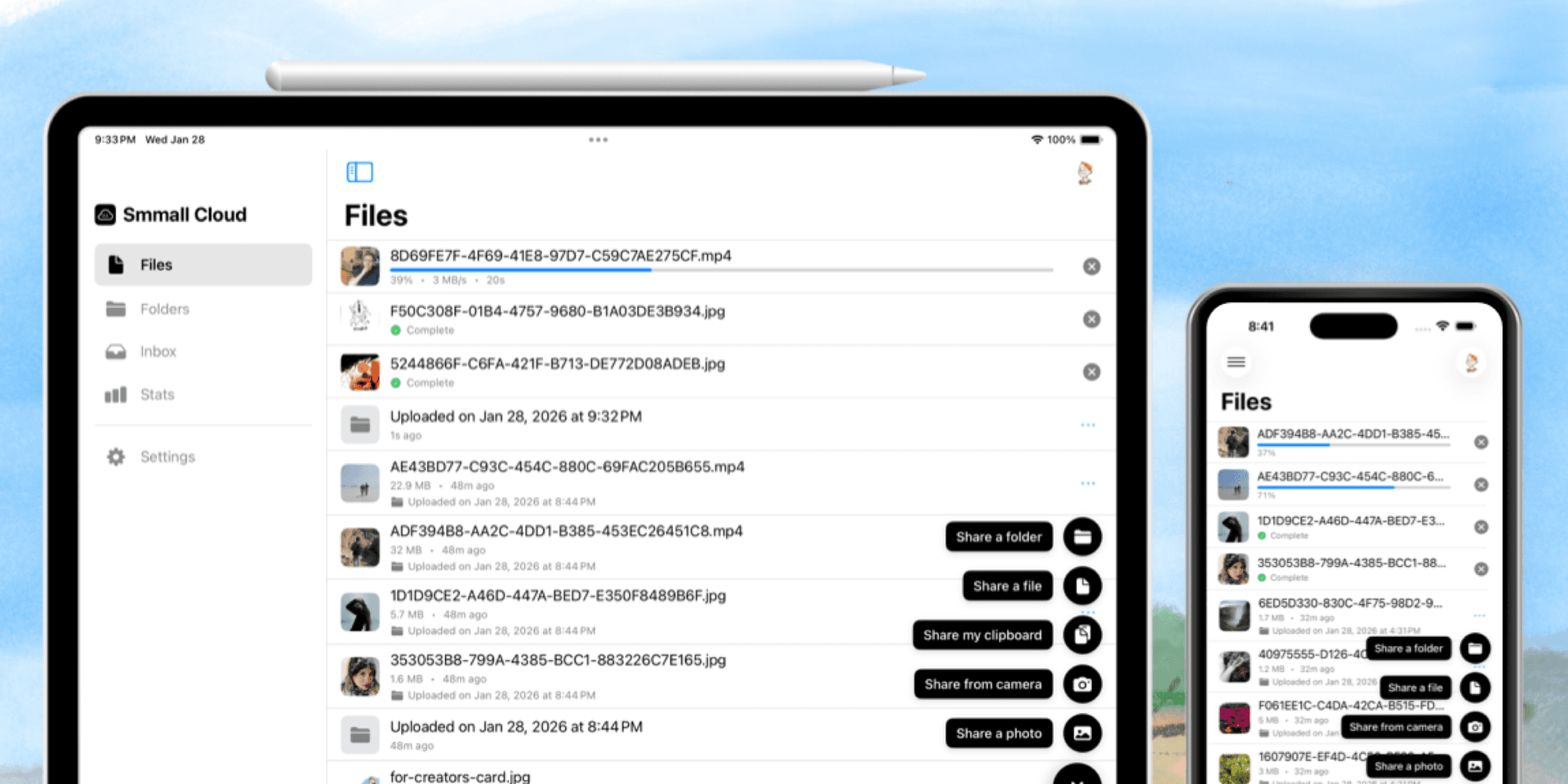 Smmall Cloud for iOS