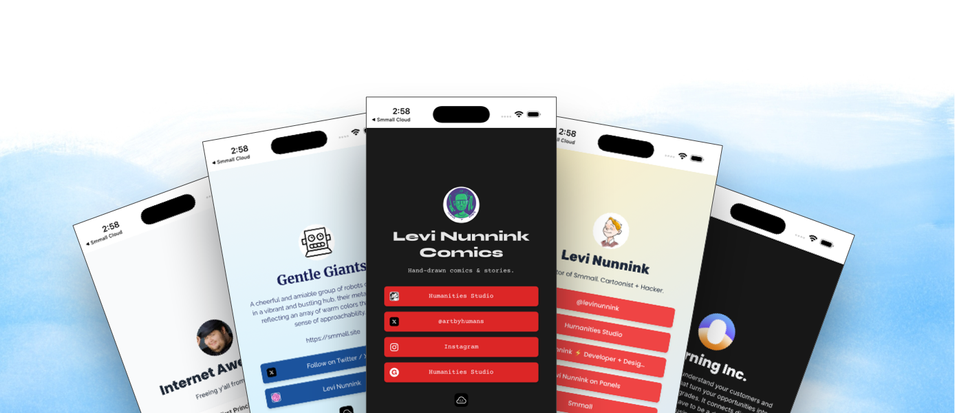 Make It Yours: Custom Themes for Your Smmall Cloud Profile